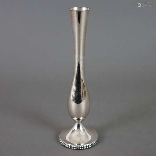 Solifleur-Vase - Wilkens, 835er Silber,