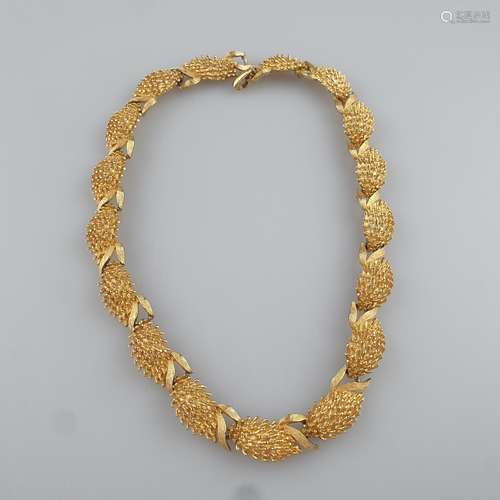 Vegetabiles Vintage-Collier - USA, goldf