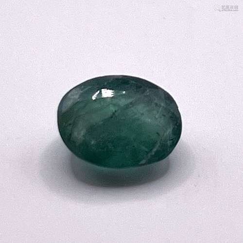 Natural Emerald - 2.38ct., oval cut, ori