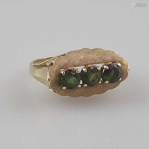 Peridotring - Gelbgold 585/000 (14K), in