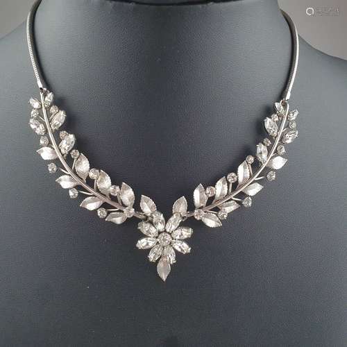 Florales Vintage-Collier - KREMENTZ / US