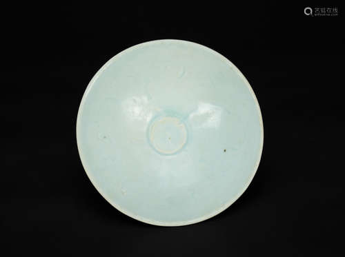 Song - A Ying Qing Carved ‘Flowers’ Bowl