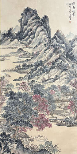 吴湖帆 山水