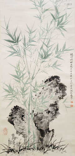 吴湖帆 绿竹