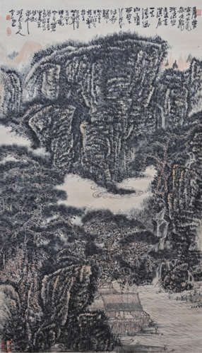 黄秋园（1914-1979） 山水 立轴