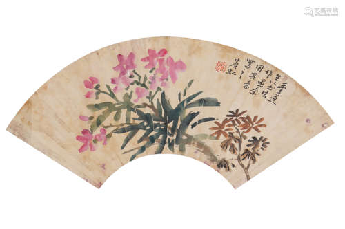 黄宾虹 1865-1955 花卉