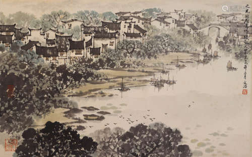 宋文治 1919-1999 江南水乡