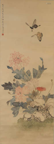 潘静淑 1892-1939 花卉图