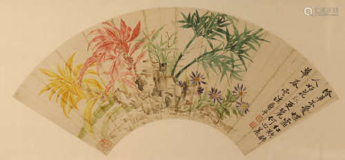 董寿平 1904-1997 花卉图