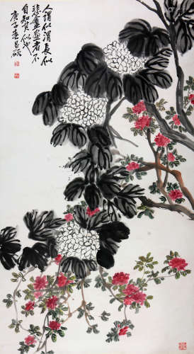 吴昌硕 1844-1927 花卉