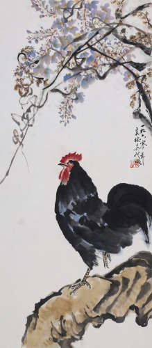 吴茀之 1900-1977 鸡