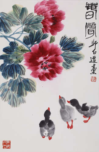 娄师白 1918-2010 春声