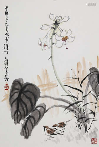 孙其峰 1920-2023 花鸟