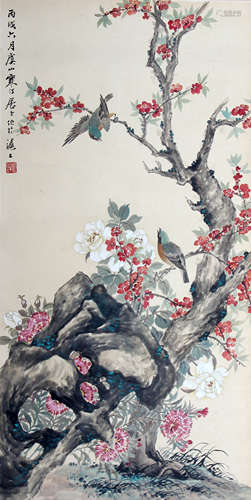 寒汀 1904-1963 花鸟