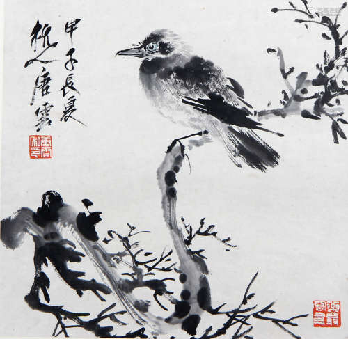 唐云 1910-1993 花鸟
