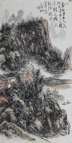 黄宾虹 1865-1955 山水