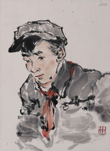 石鲁 1919-1982 少年