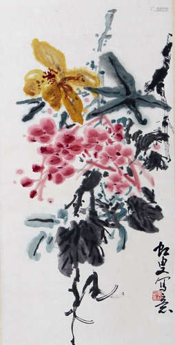 黄宾虹 1865-1955 花卉