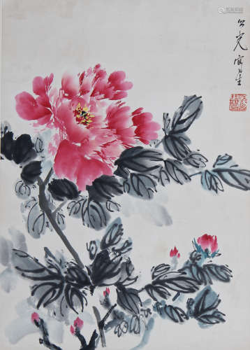 杨之光 b.1930 牡丹