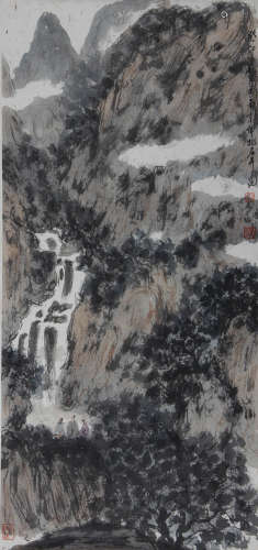 傅抱石 1904-1965 山水