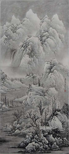 溥佺 1913-1991 雪景