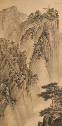 吴灏 (b.1930) 山水