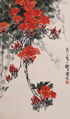 王晋元 (1939-2001) 花卉