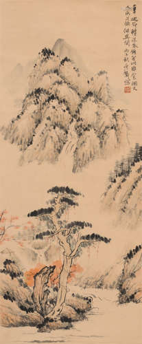 钱瘦铁 (1897-1967) 山水