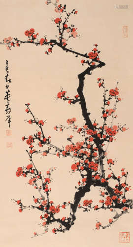 董寿平 (1904-1997) 梅花
