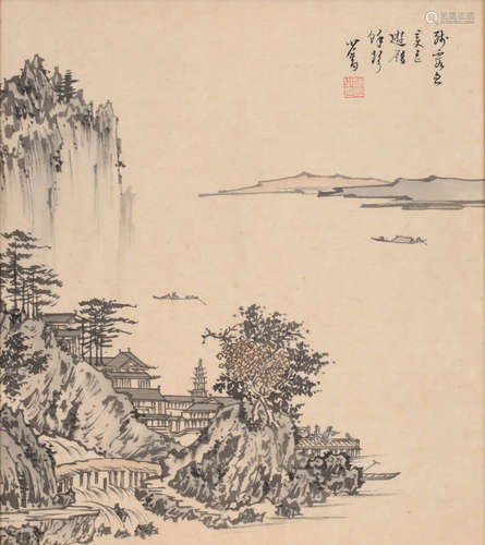 溥儒 (1896-1963) 山水