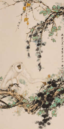 田世光 (1916-1999) 猿