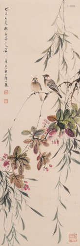 颜伯龙 (1898-1955) 花鸟