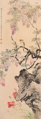 黎绍芬 (1901-1966) 花鸟