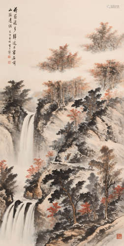 黄君璧 (1889-1991) 山水人物
