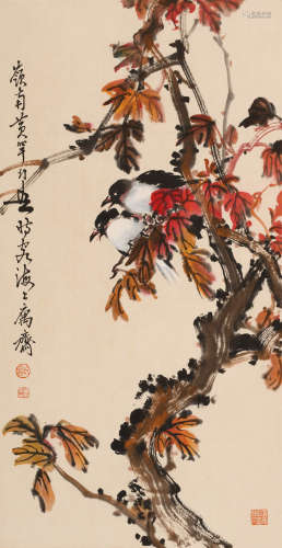 黄幻吾 (1906-1985) 花鸟