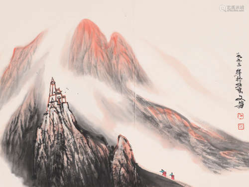 王文芳 (1938-2020) 山水