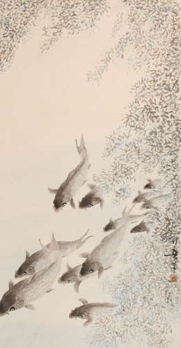 黄幻吾 (1906-1985) 鱼乐图