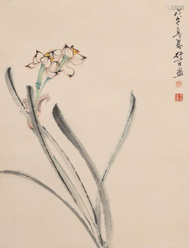 李行百 (b.1926) 水仙