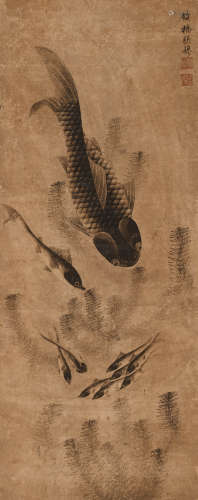 张穆 (1805-1849) 鱼乐图