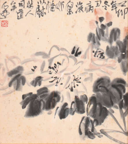 陈子庄 (1913-1976) 花卉