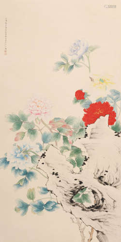 谢月眉 (1906-1998) 花开富贵