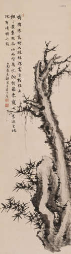 张石园 (1898-1959) 枯木图