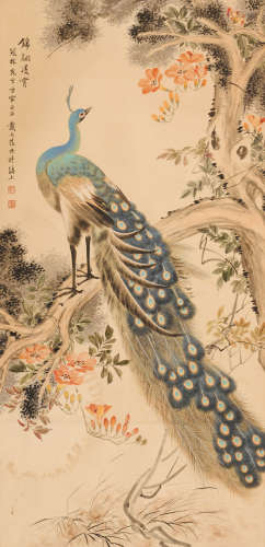 戴元俊 (1912-1982) 花鸟
