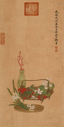慈禧 (1835-1908) 清供图