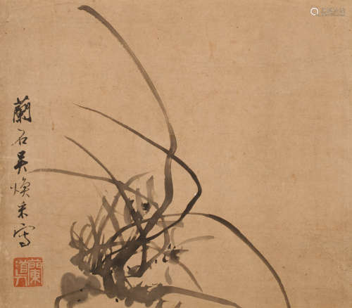 吴焕采 (1833-?) 墨兰