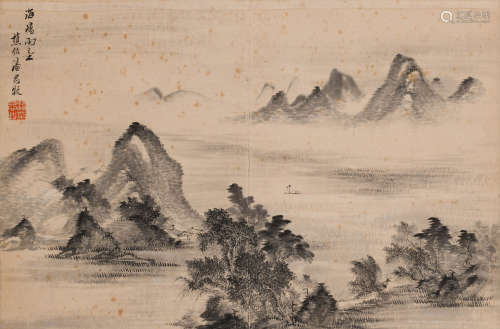 潘思牧 (1756-1846) 山水