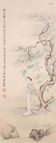 潘振镛 (1852-1921) 仕女