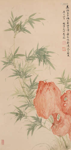 吴湖帆 (1894-1968) 竹石图