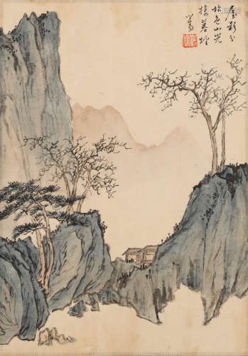 溥儒 (1896-1963) 山水