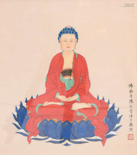 陈缘督 (1902-1967) 释迦摩尼